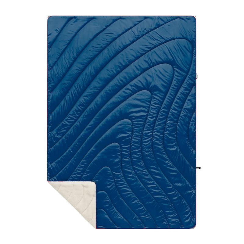 Sherpa Puffy Blanket - Deepwater